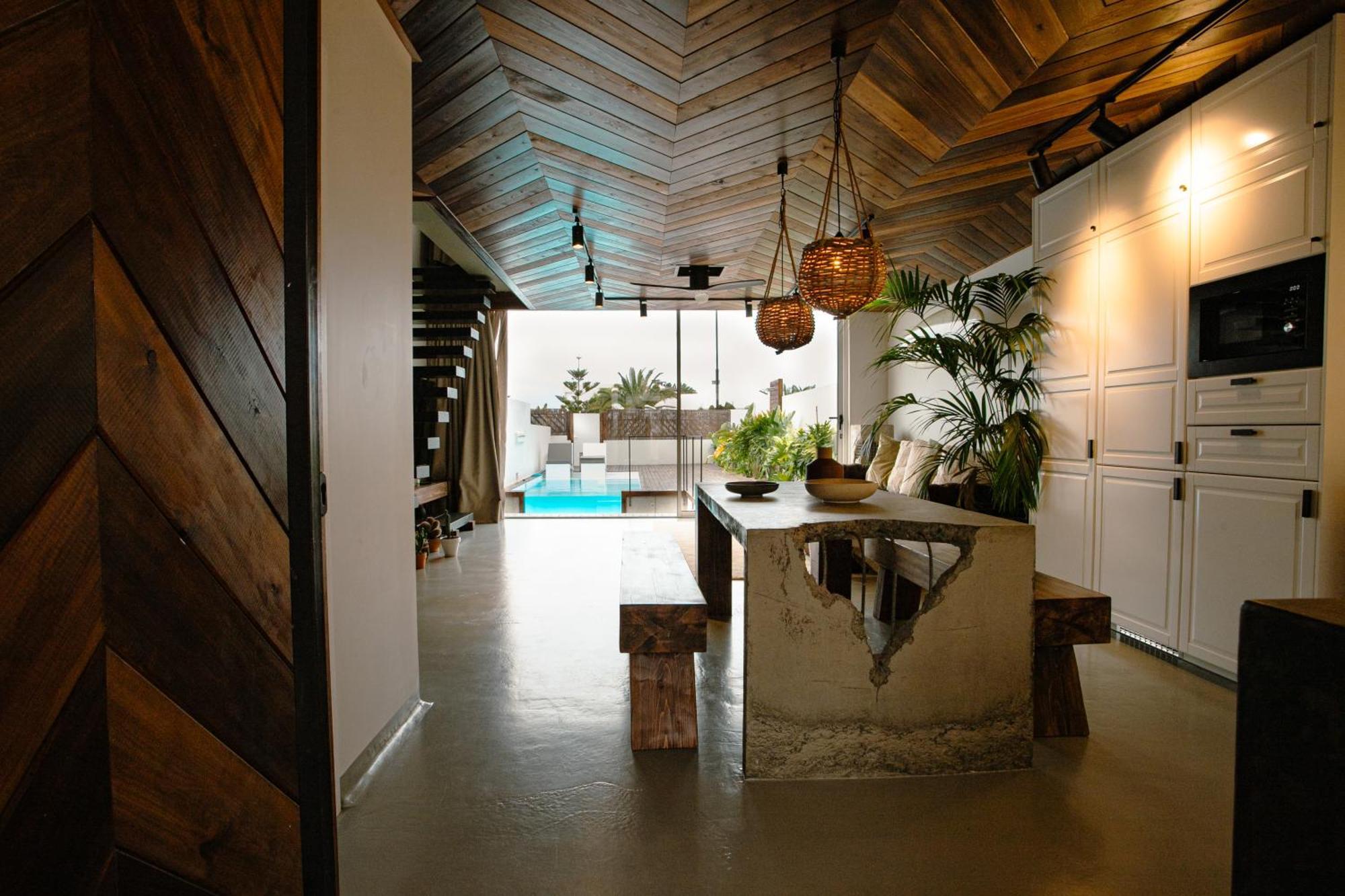 Casa Ouira Chalet Con Piscina Privada Y Vistas Коральео Экстерьер фото