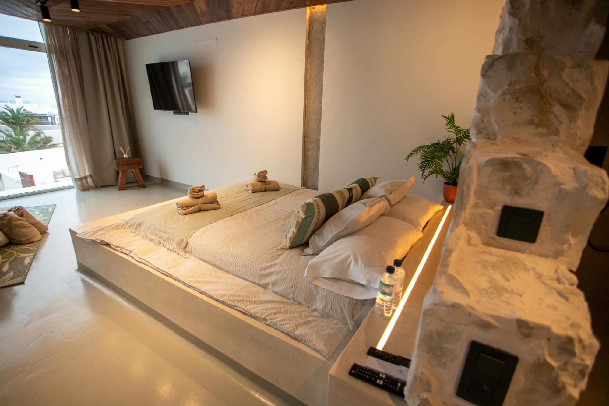 Casa Ouira Chalet Con Piscina Privada Y Vistas Коральео Экстерьер фото