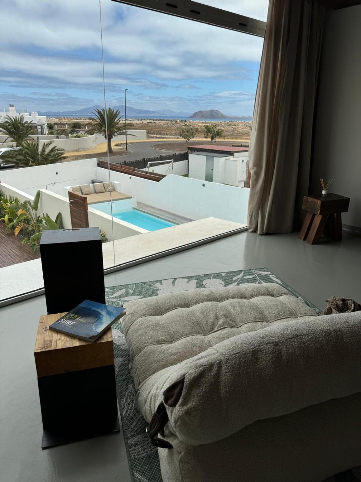 Casa Ouira Chalet Con Piscina Privada Y Vistas Коральео Экстерьер фото